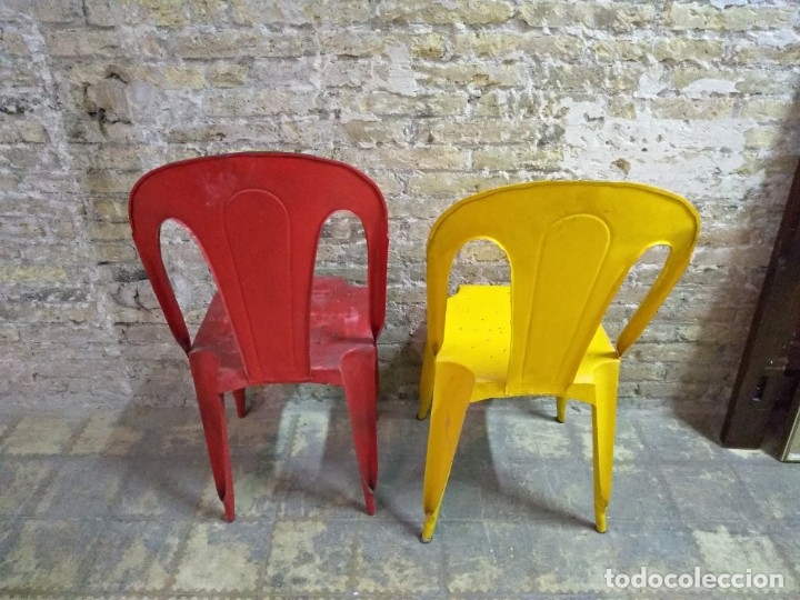 Vintage: Sillas chapa - Foto 7