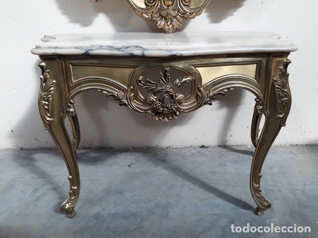 Vintage: ENTRADA CONSOLA + ESPEJO - Foto 2