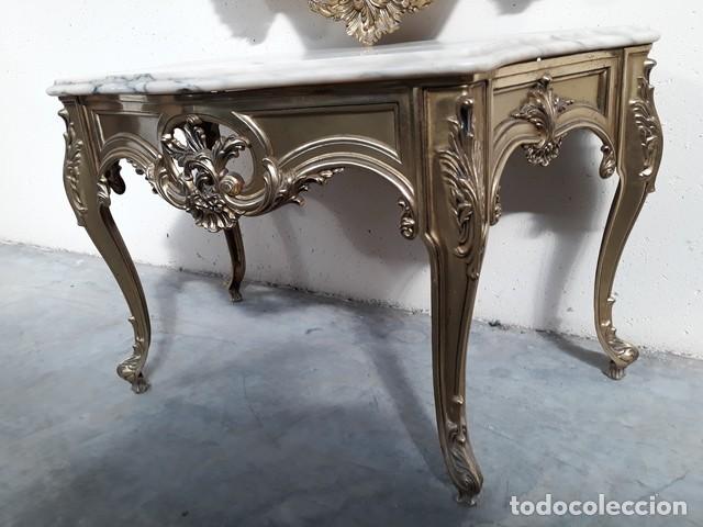 Vintage: ENTRADA CONSOLA + ESPEJO - Foto 4