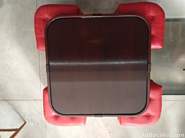 Vintage: Conjunto de mesa y cuatro asientos - Foto 1