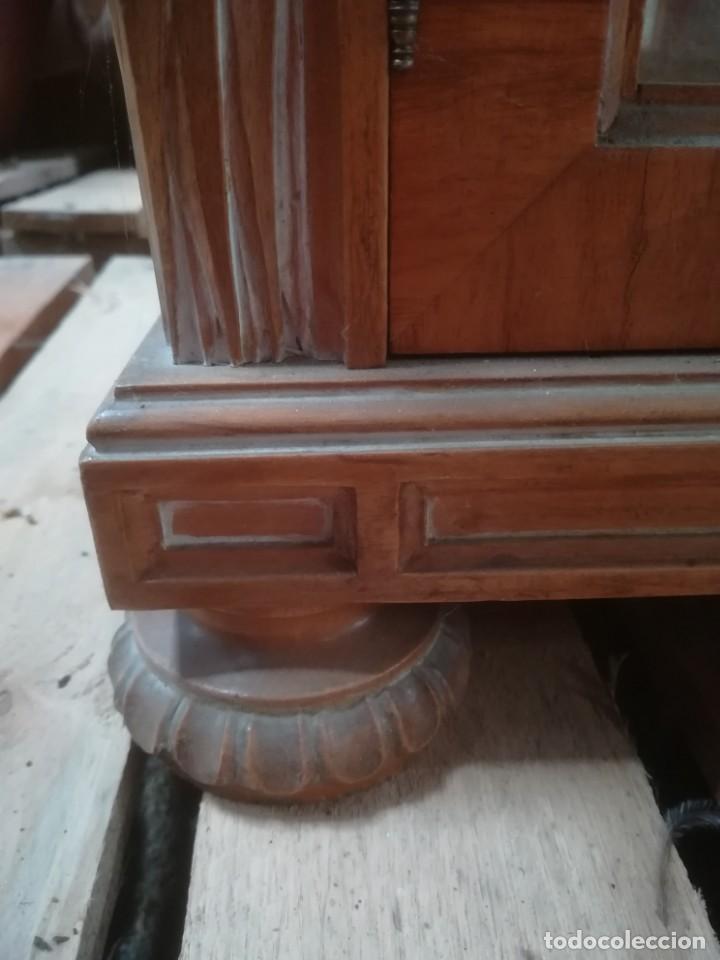 Vintage: Vitrina de madera frutal - Foto 4