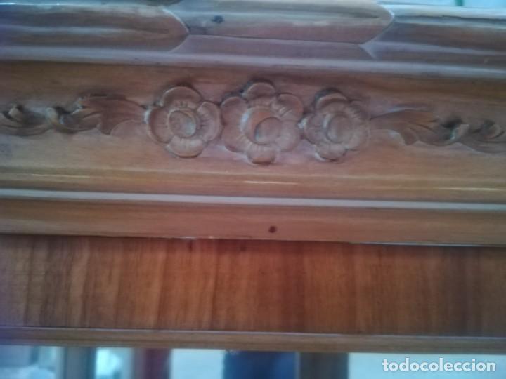 Vintage: Vitrina de madera frutal - Foto 7