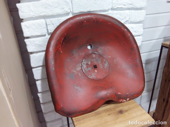Vintage: ANTIGUO ASIENTO DE TRACTOR - Foto 2