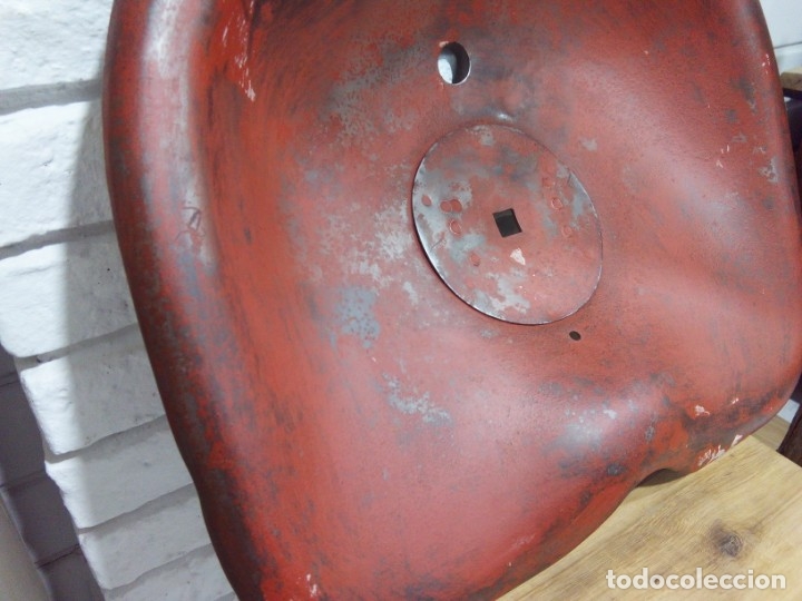 Vintage: ANTIGUO ASIENTO DE TRACTOR - Foto 8