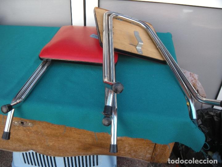 Vintage: TABURETE PLEGABLE. LOTE DE 2 VINTAGE - Foto 2