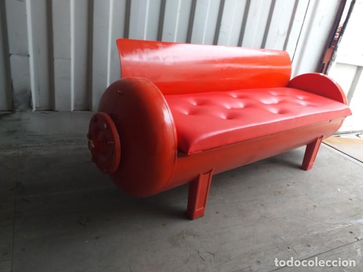 Vintage: sill&oacute;n  ( &uacute;nico )   estilo industrial - Foto 2