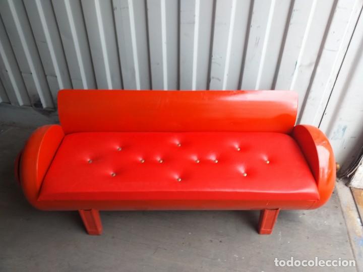 Vintage: sill&oacute;n  ( &uacute;nico )   estilo industrial - Foto 3