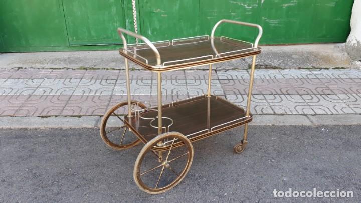 camarera carrito con ruedas mesa para bebidas c - Buy Vintage