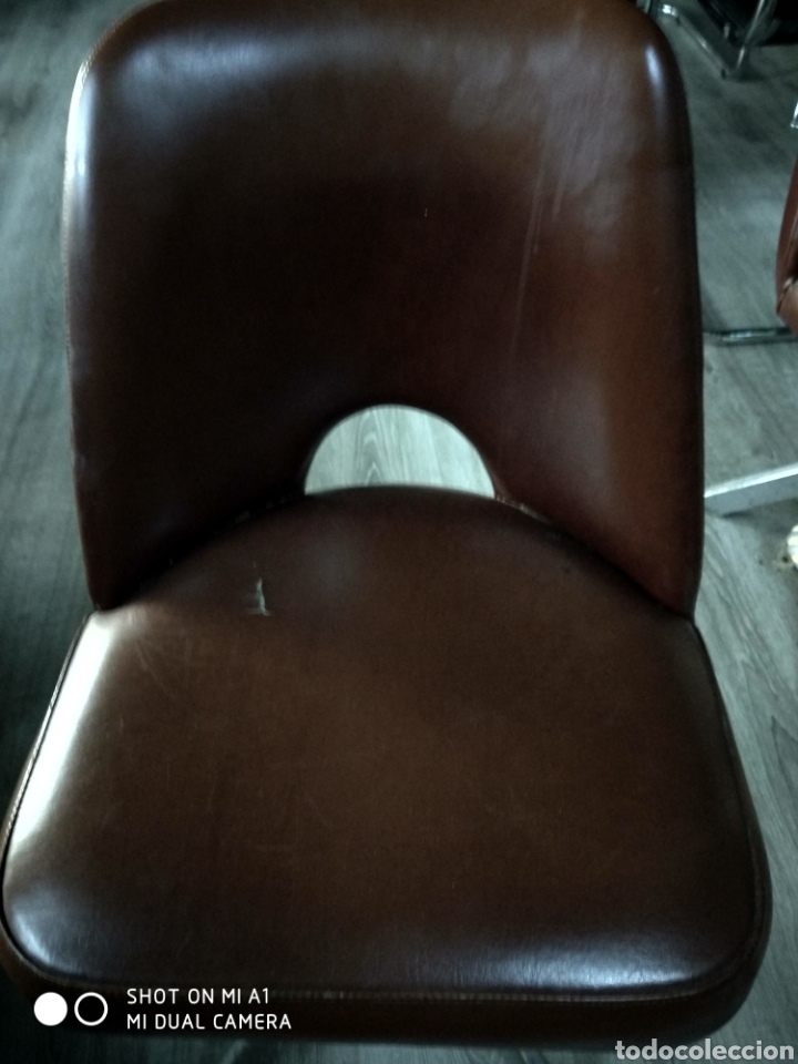 Vintage: Silla industrial - Foto 8