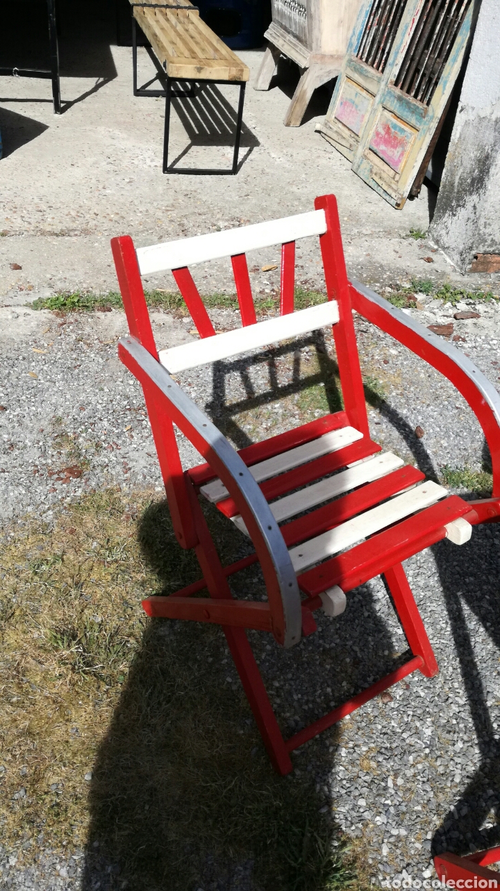 Vintage: Sillas y mesa de jardin - Foto 2
