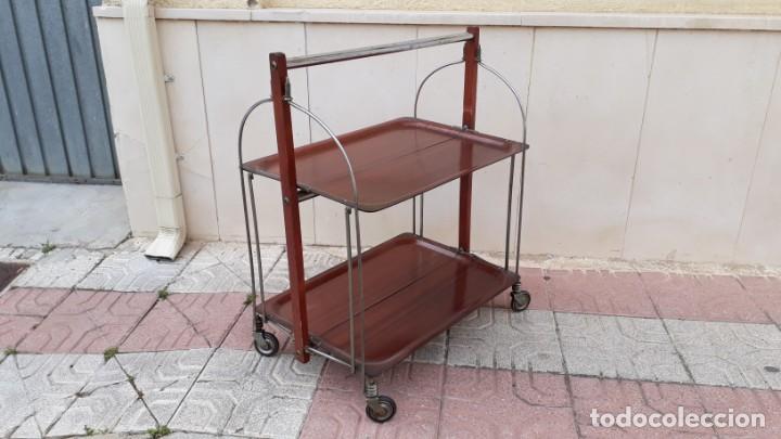 carrito camarera plegable vintage. - Buy Vintage furniture on todocoleccion