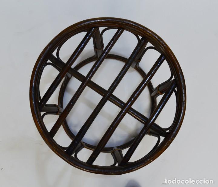 Vintage: Taburete de bamb&uacute; - Foto 3