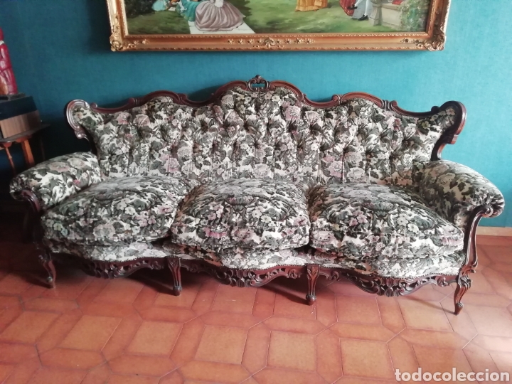 Vintage: Tresillo Lu&iacute;s xv - Foto 1