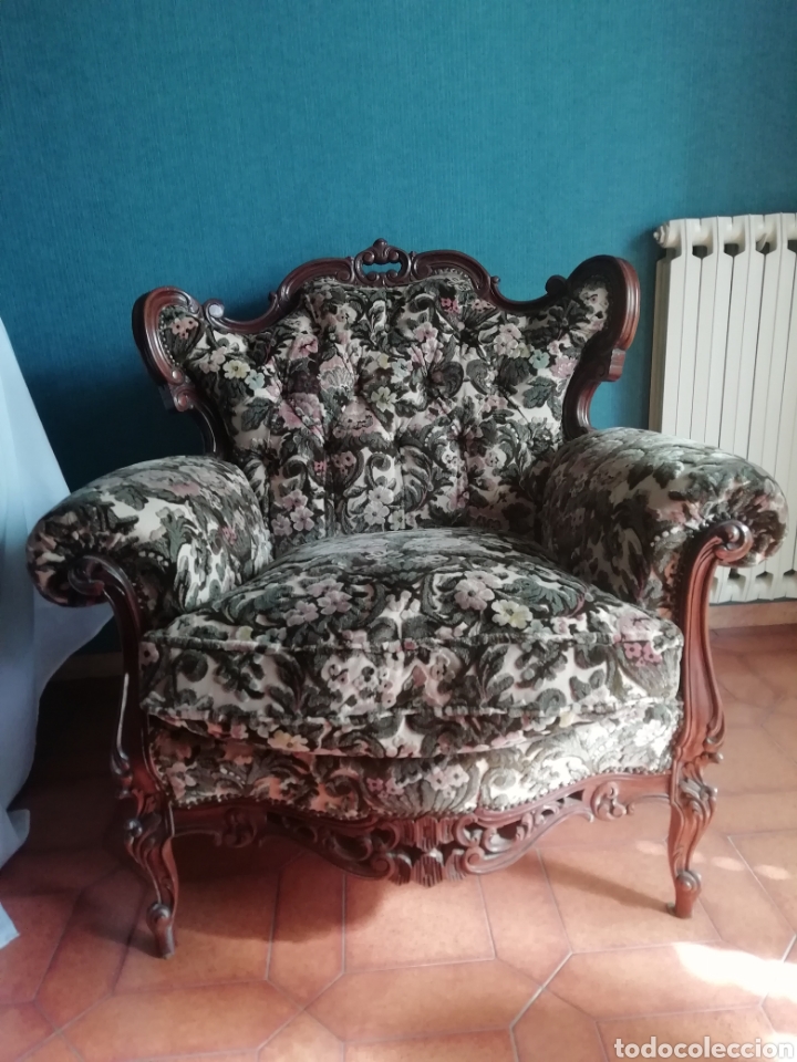 Vintage: Tresillo Lu&iacute;s xv - Foto 5