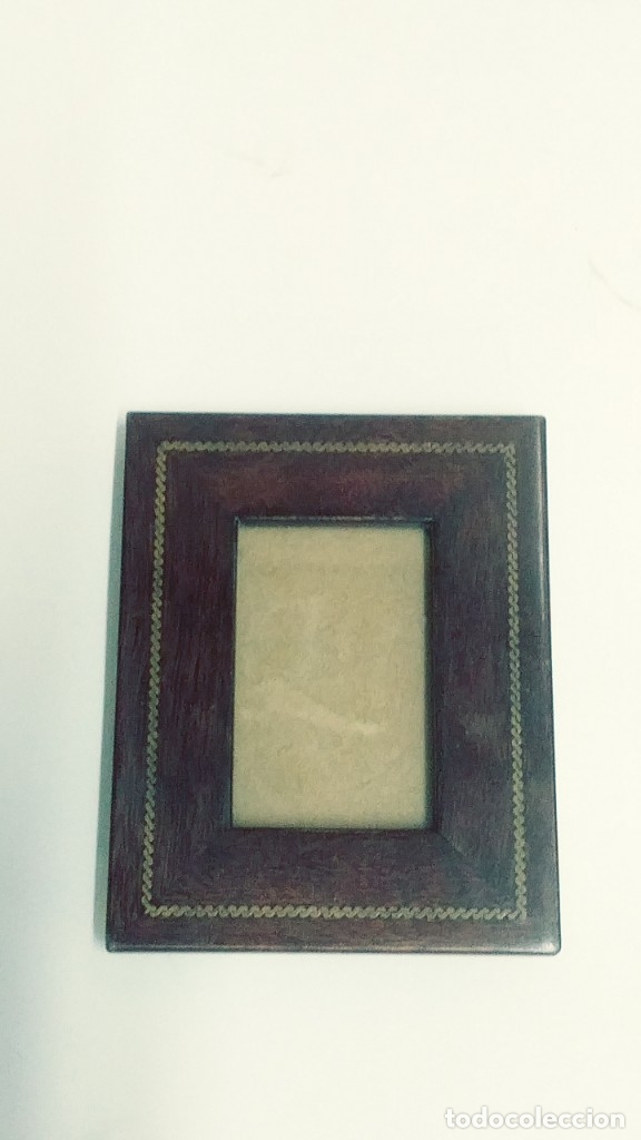 Vintage: peque&ntilde;o marco de madera - Foto 2