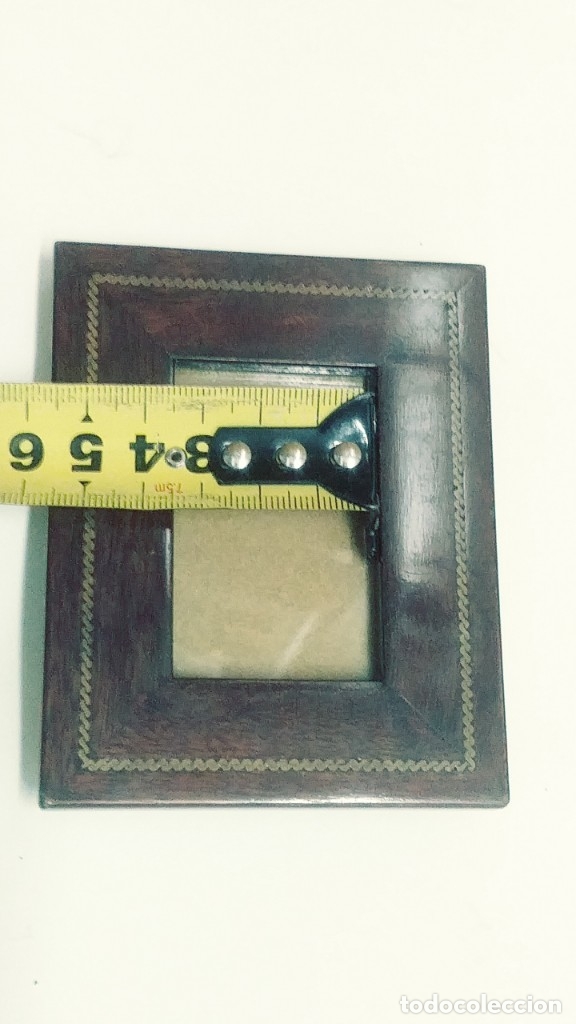 Vintage: peque&ntilde;o marco de madera - Foto 6