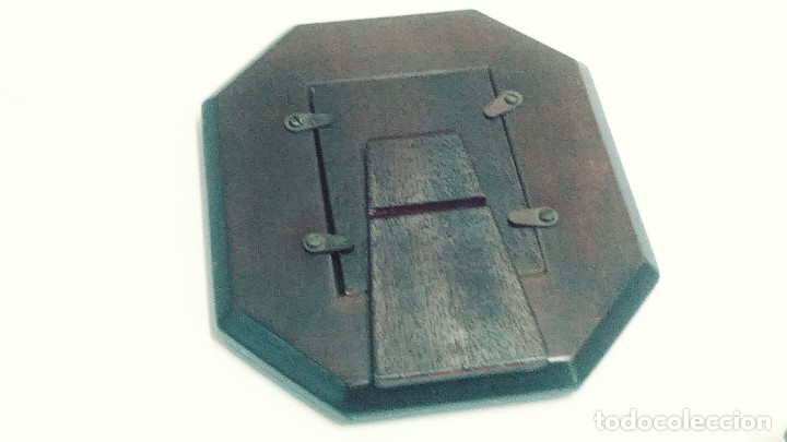 Vintage: peque&ntilde;o marco de madera octogonal - Foto 3