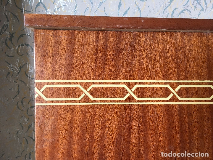 Vintage: CABECERO MADERA MUY PESADO - Foto 2