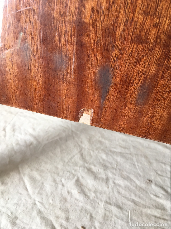 Vintage: CABECERO MADERA MUY PESADO - Foto 5