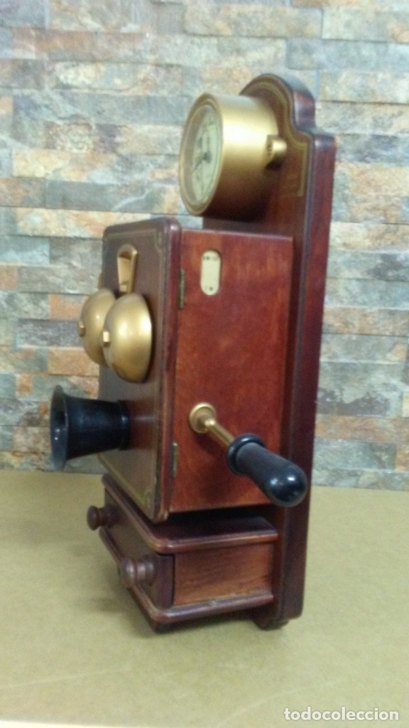 Vintage: PRECIOSO GUARDALLAVES DE MADERA - Foto 2