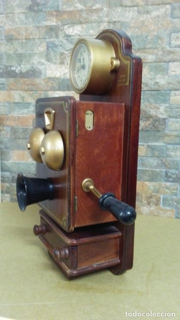 Vintage: PRECIOSO GUARDALLAVES DE MADERA - Foto 4