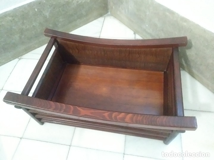 Vintage: Cajon de madera revistero - Foto 7