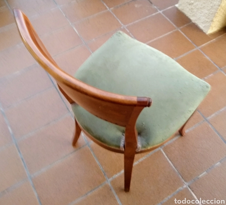 Vintage: 8 Sillas de madera. Vintage. - Foto 1