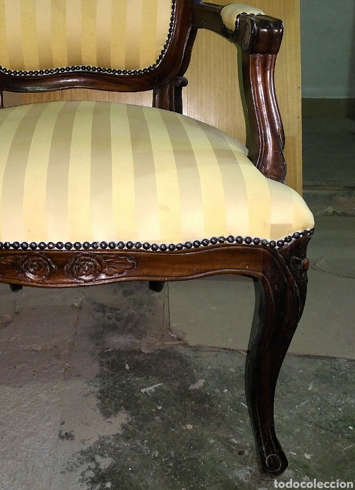Vintage: SILLON LUIS XV - Foto 5