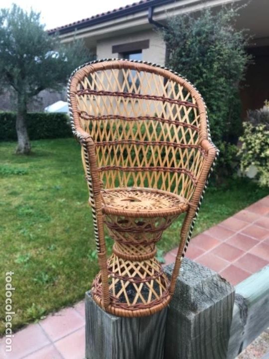 Vintage: Sillon bambu, mu&ntilde;eca - Foto 1
