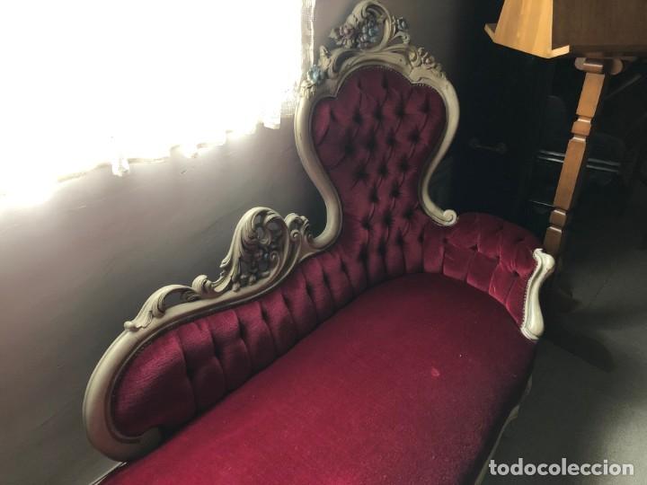 Vintage: Chaiselonge principios del s XX. - Foto 2