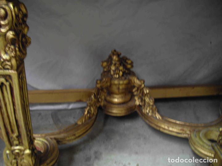 Vintage: CONSOLA TALLA PAN DE ORO - Foto 7