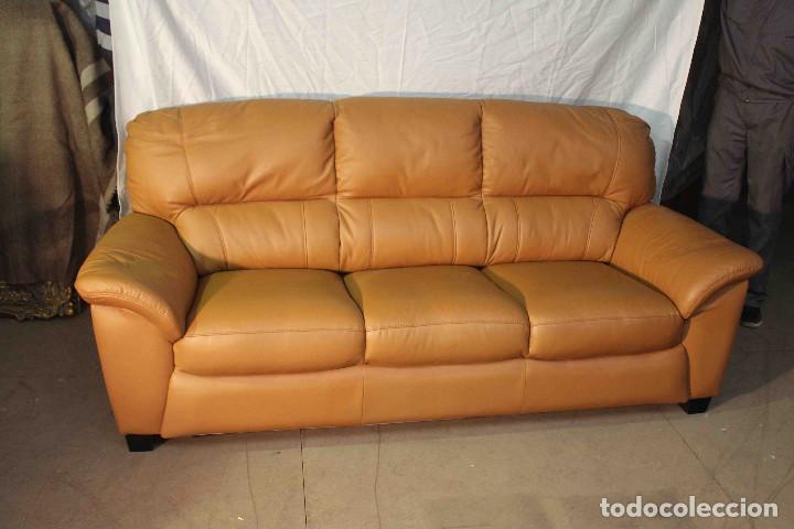 Vintage: SOFA TRES PLAZAS - Foto 1