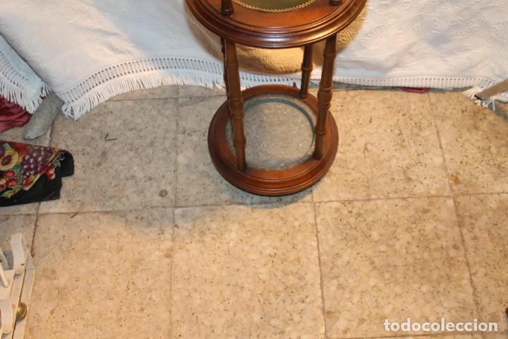 Vintage: MACETERO DE TRES PISOS DE MADERA DE HAYA - Foto 2