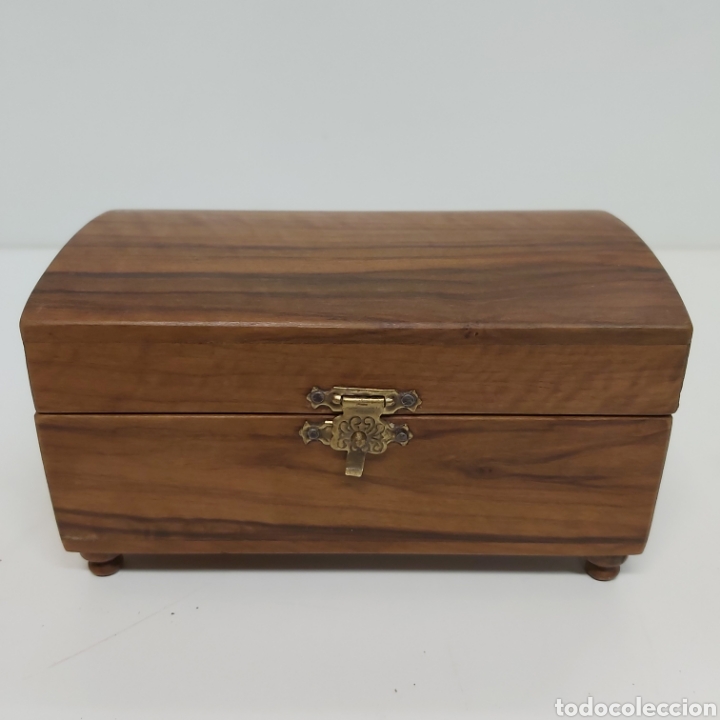 Vintage: Caja madera de olivo - Foto 1