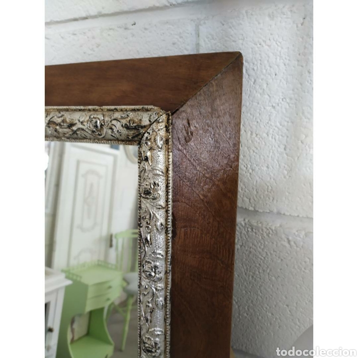 Vintage: Espejo madera vintage. - Foto 3