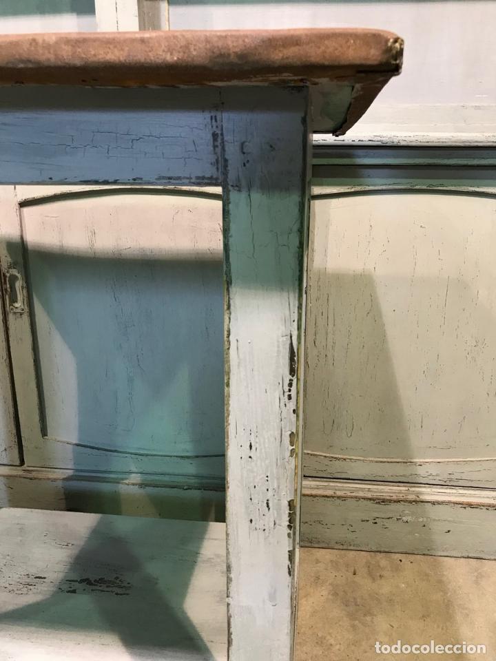 Vintage: Mesa Industrial de Trabajo - Foto 4