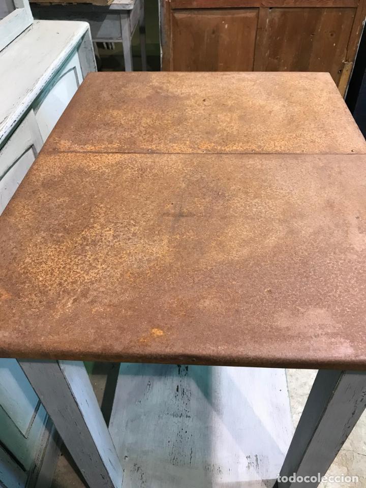 Vintage: Mesa Industrial de Trabajo - Foto 8