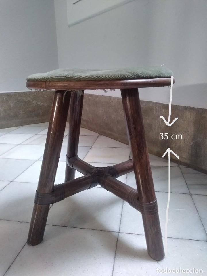 Vintage: taburete de madera - Foto 8