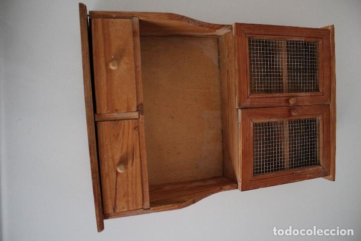 Vintage: MUEBLE MADERA DE 45 X 30 CENTOMETROS - Foto 2