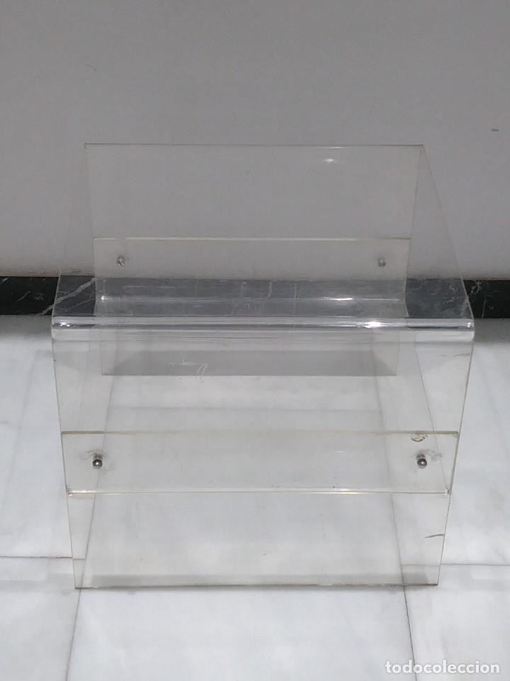 Vintage: mesa auxiliar metacrilato transparente - Foto 4