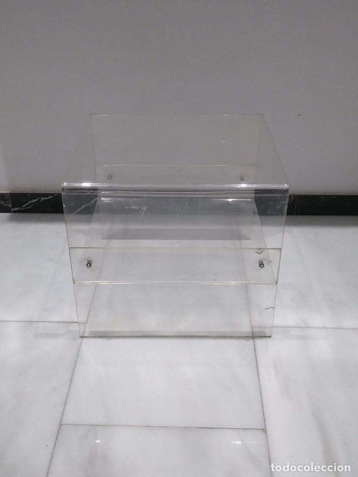 Vintage: mesa auxiliar metacrilato transparente - Foto 5
