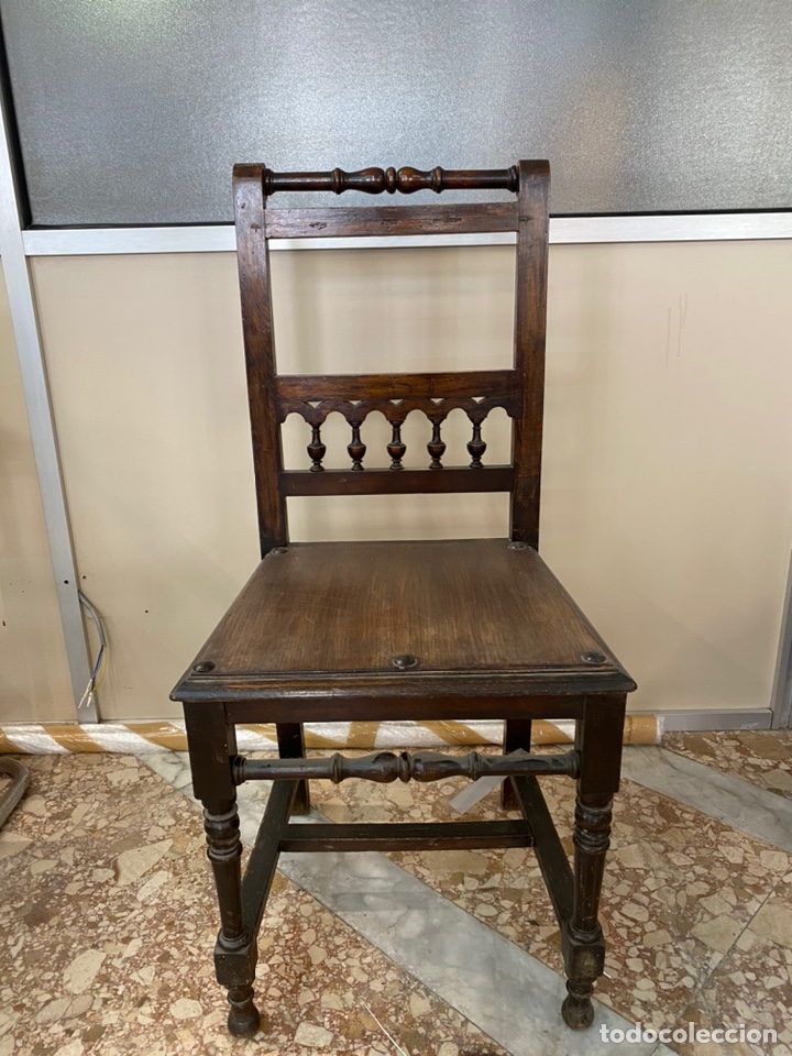 Vintage: Silla isabelina - Foto 1