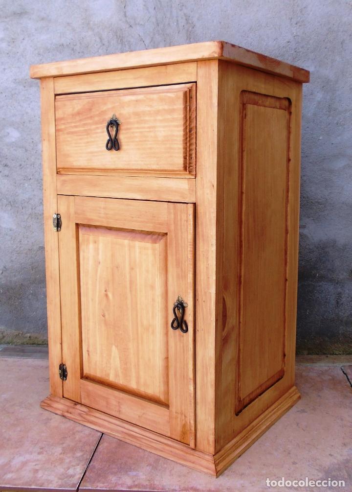 Vintage: mesilla de madera con cajon, mueble ,,, mue365 - Foto 2