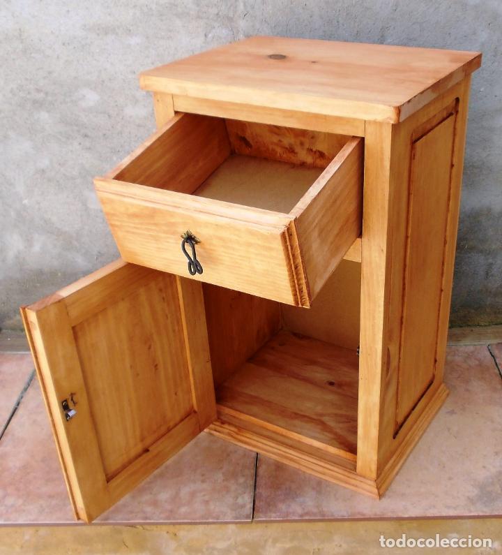 Vintage: mesilla de madera con cajon, mueble ,,, mue365 - Foto 4