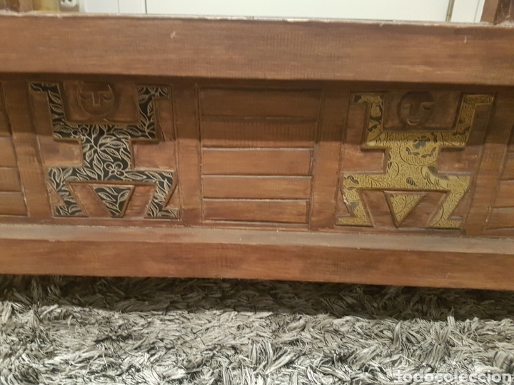 Vintage: BAUL DISE&Ntilde;O EN MADERA - Foto 2