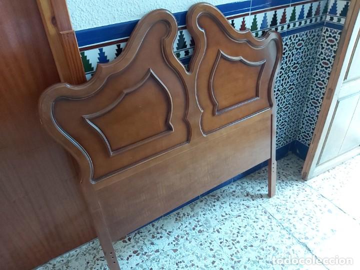 Vintage: Cabecero y piecero de madera estilo cl&aacute;sico - Foto 2