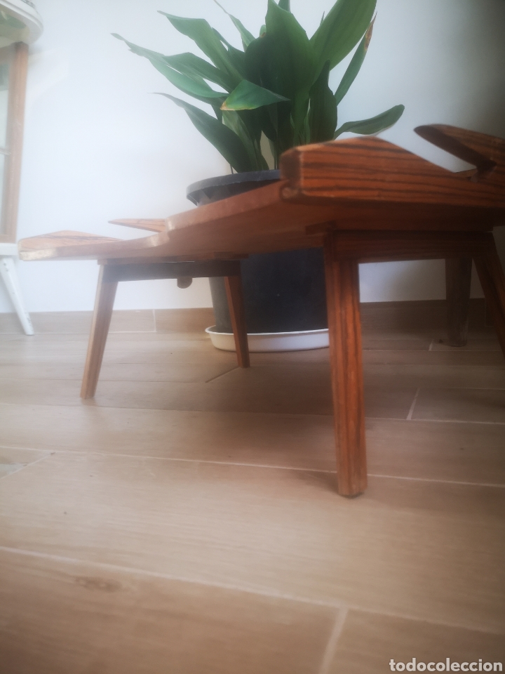 Vintage: Mesa plegable de cama o sof&aacute;. Vintage - Foto 5