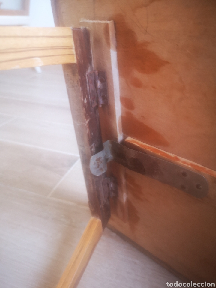 Vintage: Mesa plegable de cama o sof&aacute;. Vintage - Foto 7