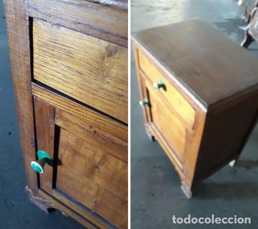 Vintage: MESILLA DE MADERA ART DECO.. ORIGINAL - Foto 2