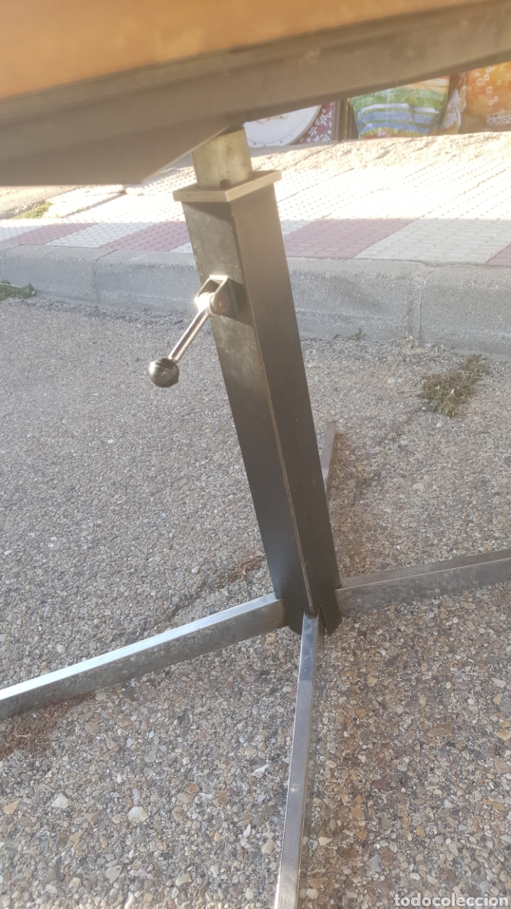Vintage: Mesa baja de centro regulable en altura y extensible - Foto 4
